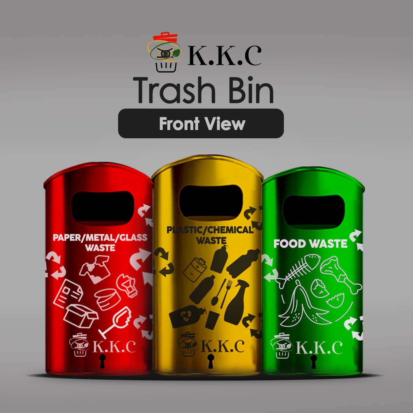 K.K.C. Trash Can